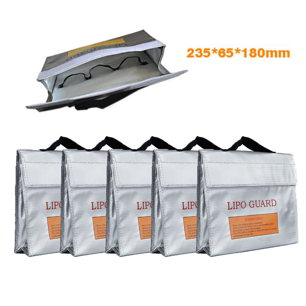 LiPo Safe Battery Guard Explosion Proof Protection Bag 240X65X180