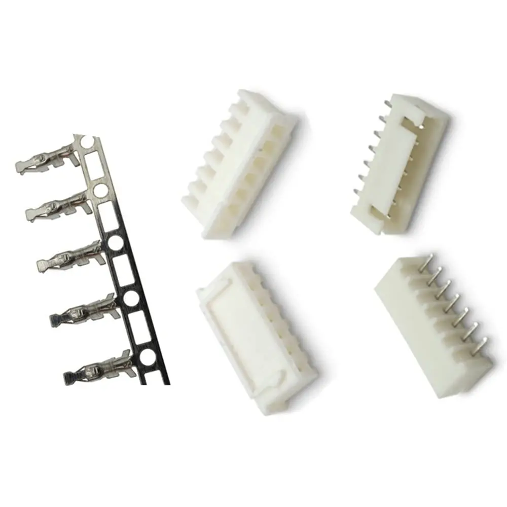 10 Pcs JST-XH 2.54 6S 7 Pins Connector Male Female Header Housing Socket Connector Adapter RC Battery Balance Extension Plug
