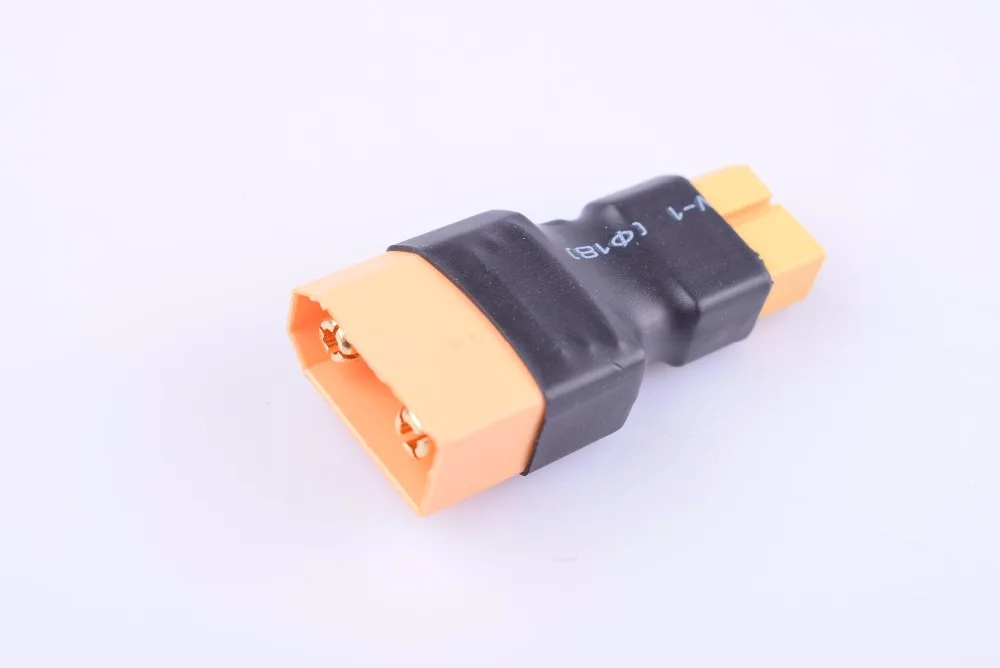 2 Pcs RC Aircraft XT90 Male to XT60 Female Adapter Converter Connector