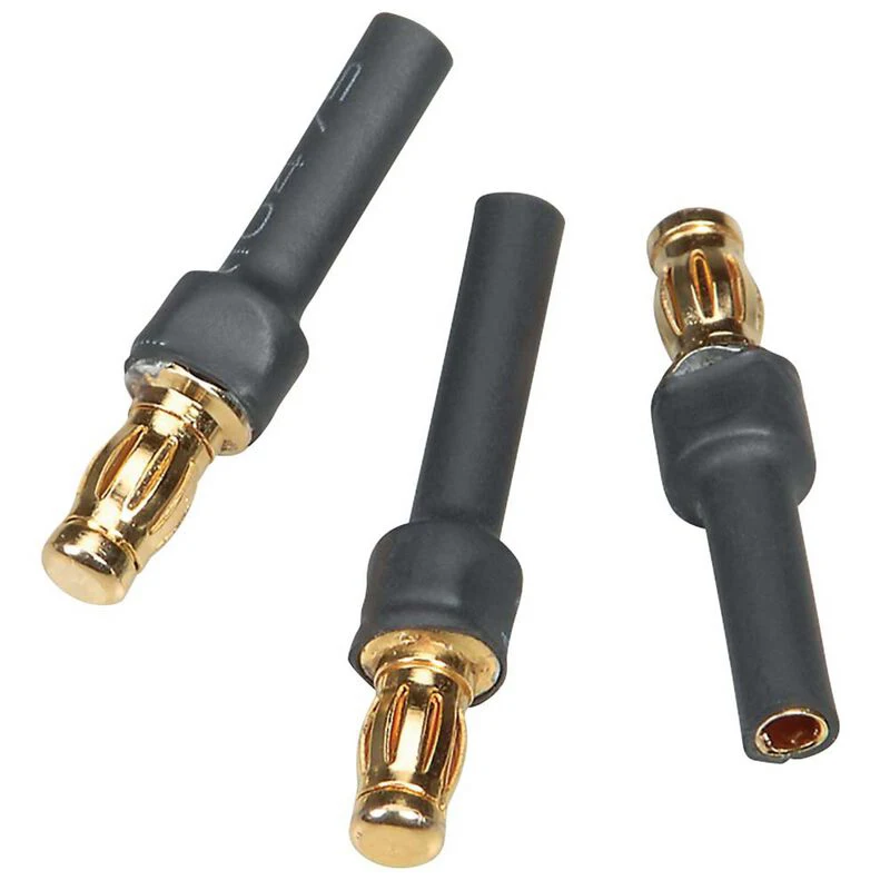 2/3 Pcs 2.0mm Female Banana Connector to 3.5mm male Bullet Banana Connector Plug No Wire Adapter for RC ESC Motor Charger